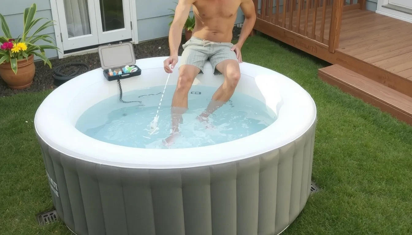 comment entretenir un spa gonflable