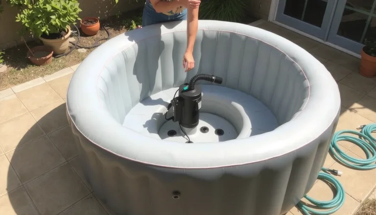 Comment installer un spa gonflable : guide pas-à-pas