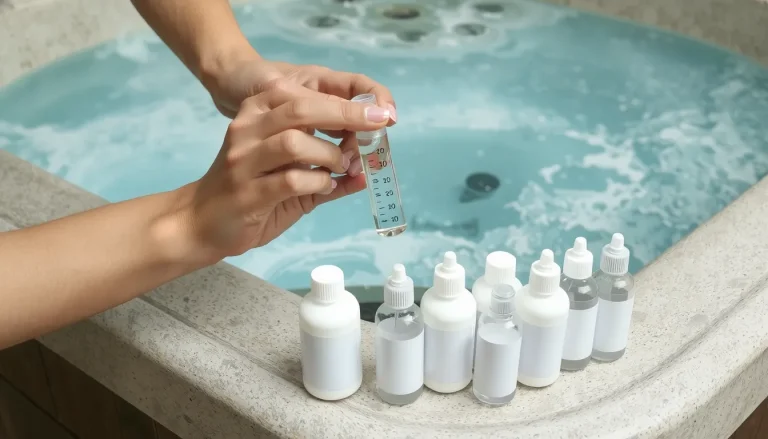 Mise en service de votre spa : l&rsquo;ordre d&rsquo;ajout des produits au démarrage