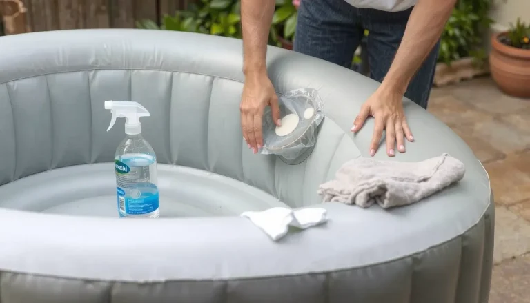 Comment réparer une fuite sur un spa gonflable : le guide complet