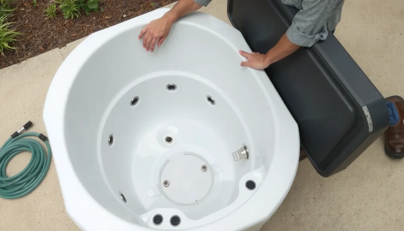 peut on laisser un spa sans eau