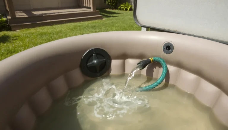 Comment vider l’eau de son spa : les 2 méthodes pas à pas