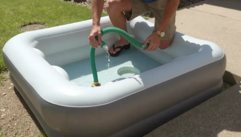 Comment vider un spa Intex avec un tuyau d&rsquo;arrosage : guide pas à pas