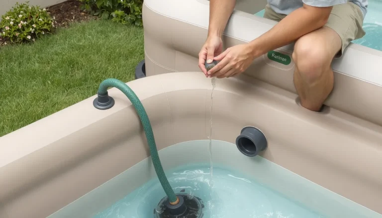Comment vider un spa : guide sans pompe et étapes complètes