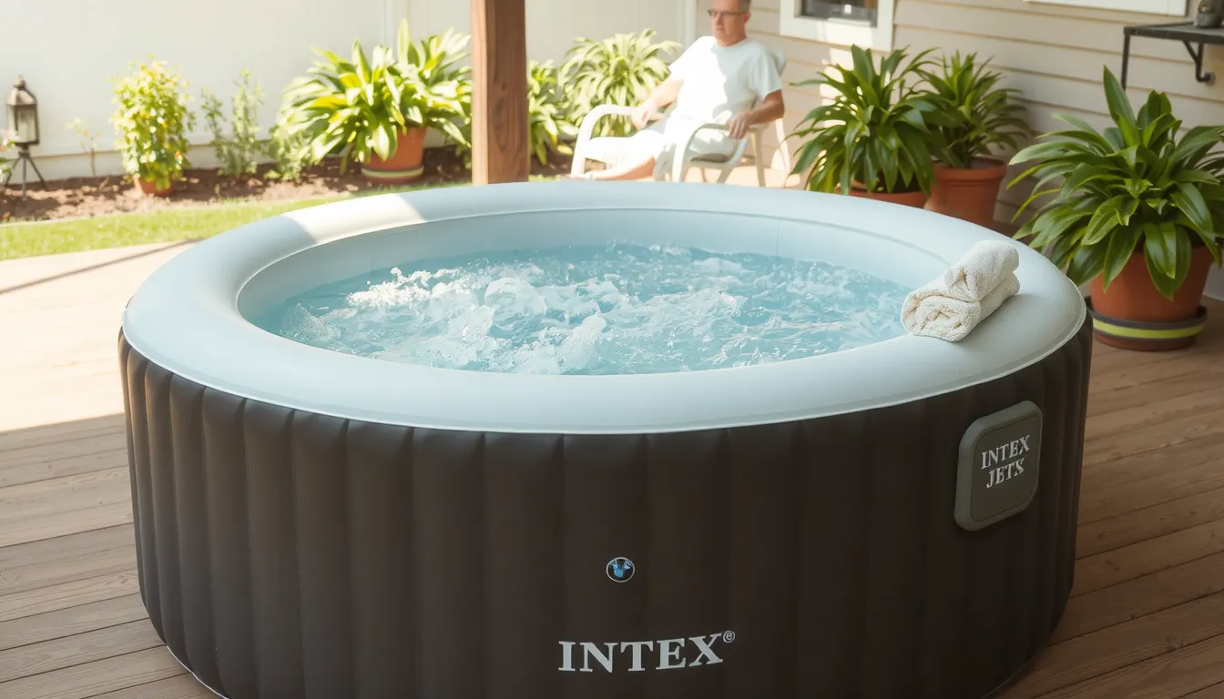 avis sur spa gonflable intex