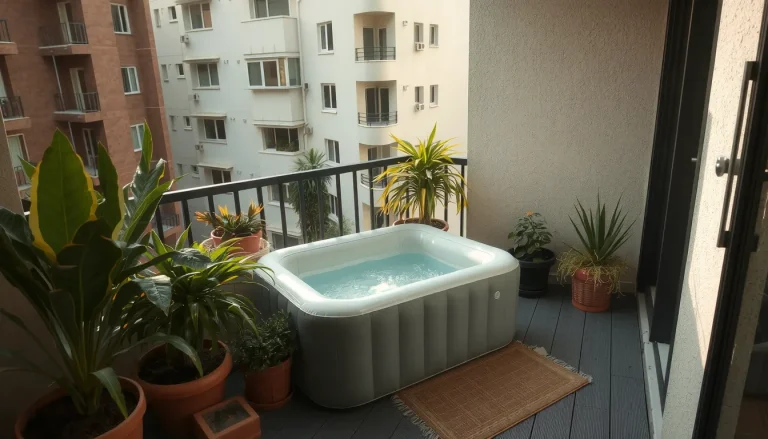 Peut-on mettre un jacuzzi sur un balcon : le guide complet des autorisations, du poids supporté et des démarches