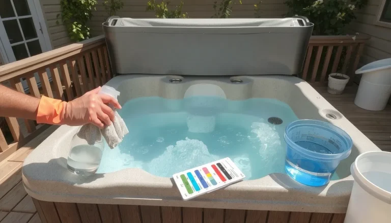 Comment nettoyer un jacuzzi : le guide complet étape par étape