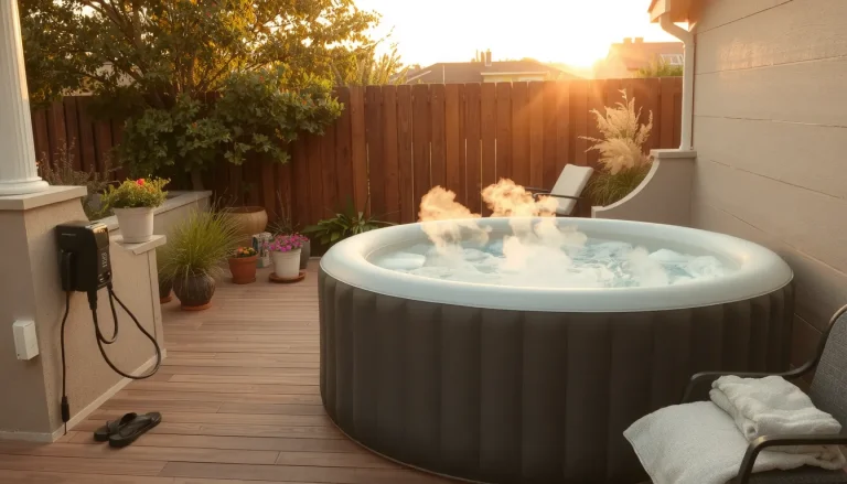 Faut-il laisser brancher un spa gonflable : le guide pour savoir quand et comment débrancher