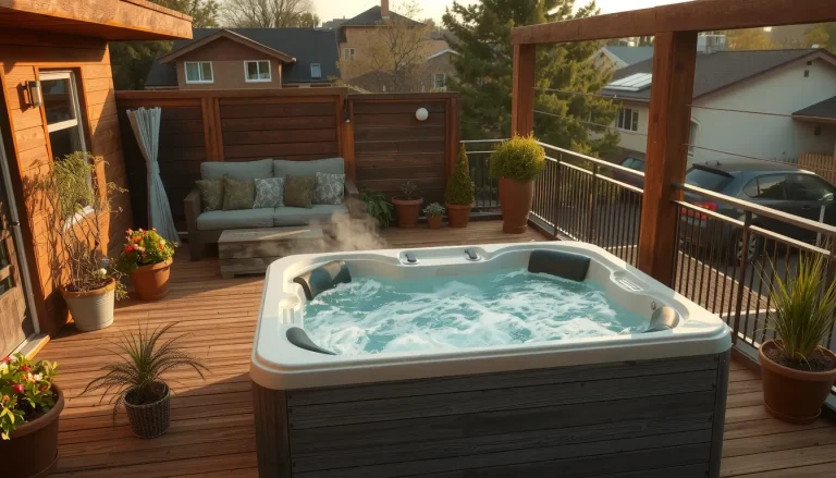 Installer un spa sur une terrasse : poids, autorisations et raccordements